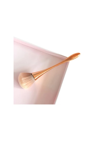 Altın Makyaj Fırçası Pudra Fondöten Allık Fırçası 20,5 X 5 Cm Mh-hs7475928121