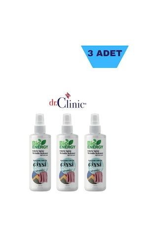 Dr.Clinic Bio Energy Giysi Spreyi 3 x 200 ML