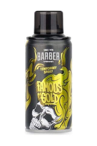 Barber Marmara Geçici Renkli Saç Spreyi Altın 150 Ml
