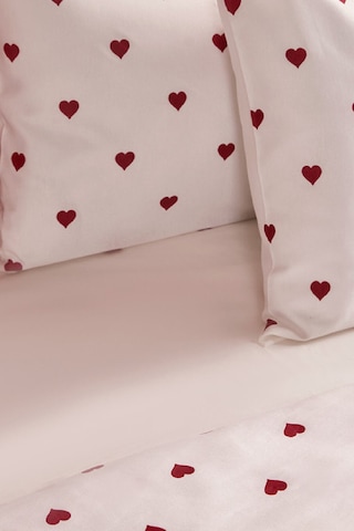 Kaşmir Home Sarah Anderson Amour Kalp Desenli Tek Kişilik Nevresim Takımı