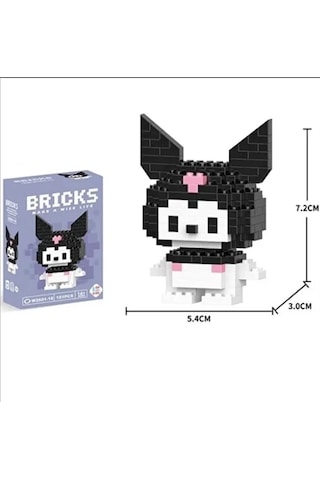 Bricks Sevimli Karakterler 3d Yapboz Kuromi Bricks Sevimli Karakterler 3d Yapboz Kuromi