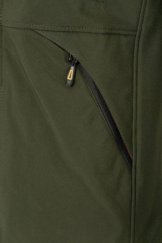 Famoda Kürklü Su Ve Rüzgar Geçirmez Softshell Kışlık Erkek Mont Haki