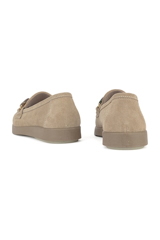 Ziya, Kadın Hakiki Deri Loafer Ayakkabı 161359z710 Bej 161359z710 340