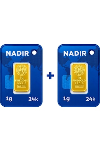 Nadir Gold 24 Ayar 2 Gram Külçe Altın