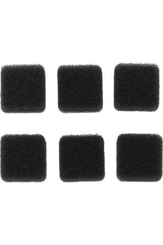 Yaleker Insta360 X4/x3 Kamera Mikrofon Rüzgar Filtresi - Sponge Materyal Ses Gürültüsü Azaltıcı Aksesuar 6 Adet + Depolama Kutusu