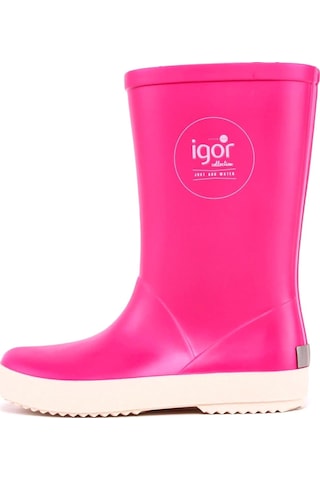 Igor İgor Kız Çocuk Splash Nautico Yağmur Botu Fuşya W10107-007 Pembe