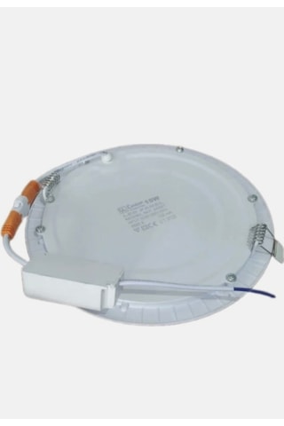 15w Sıva Altı Yuvarlak Led Panel 3000k Gün Işığı Tavan Armatürü .