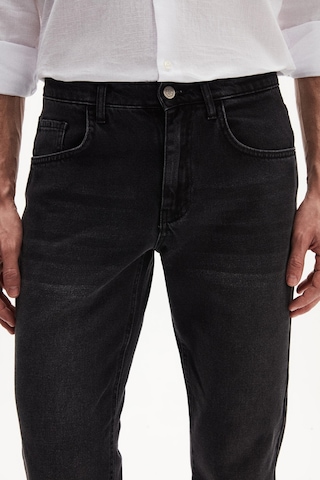 Ds Damat Comfort Fit Antrasit Düz Jean Kot Beş Cepli Yıkamalı Denim Pantolon 3hcj3ort00103 Antrasit