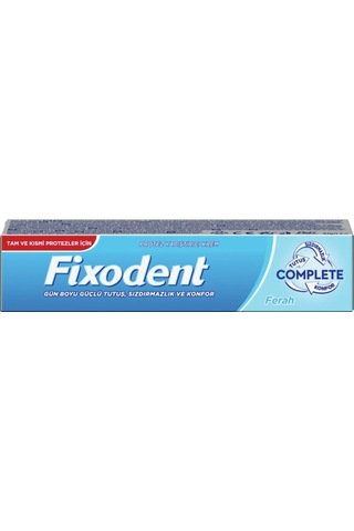 Fixodent Complete Ferah Diş Protezi Yapıştırıcı Krem 47 G