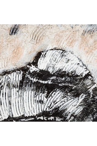 Fossıl Fısh Yağlıboya Tablo 100x100cm