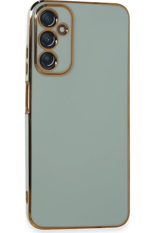 Newface - 764 - Samsung Galaxy Uyumlu A05s Kılıf Volet Silikon - - Csmo-tex - Açık Yeşil