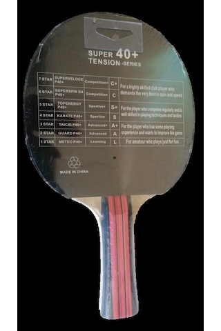 Busso TAICHI ITTF RAKET Çok Renkli