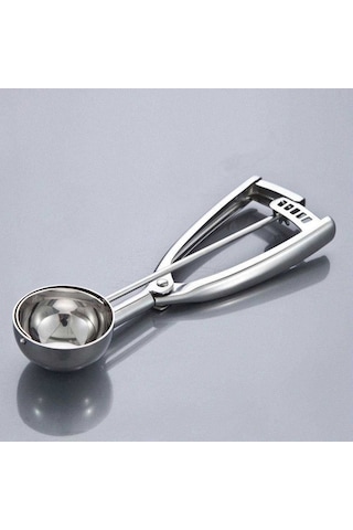 Cbtx Paslanmaz Çelik Dondurma Kaşığı Kaşığı Meyve Kaşığı, Özellikler: 44mm