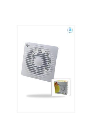 Banyo Tuvalet Havalandırma Aspiratörü 8 İnç 200 Mm M³/h 40w Nem K