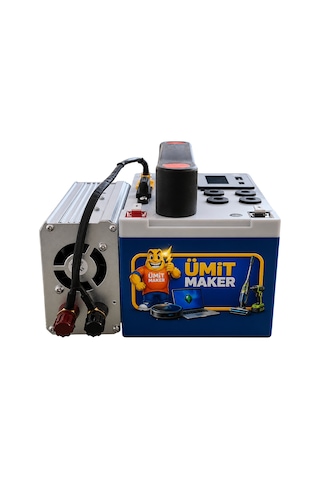 12.8v 18ah Lifepo4 İnvertörlü Güç İstasyonu + Şarj Aleti İçindedir