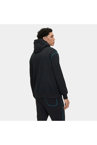 Siyah Fila Kapşonlu Sweatshirt Lu411127 Siyah