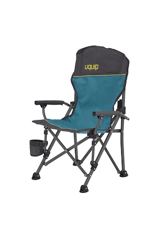 Uquıp Kirby Yüksek Konforlu & Takviyeli Katlanır Çocuk Kamp Sanda Petrol-Std Petrol