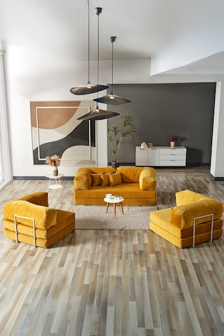 Legom Avanos Aktivite Koltuğu Yatak Olabilen Çok Amaçlı Kanepe Koltuk Takımı Hardal Hardal