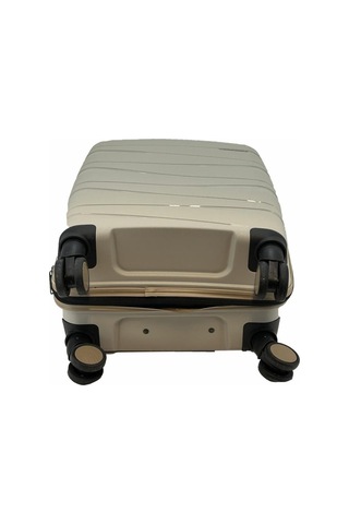 Las Vegas Polo Polipropilen Orta Boy Valiz Bej