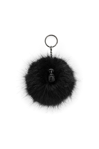 Kıplıng Pompom Monkey Maymun Anahtarlık Siyah True Black
