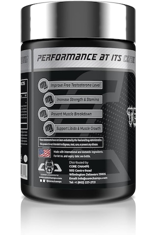 Core Champs Core Series Test Freak Booster Daa Aspartic Acid Tribulus 60 Caps