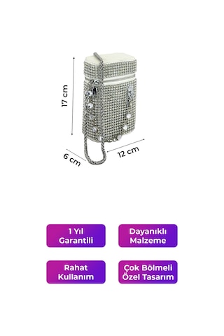 Kriste Bell Kadın Çantası Çapraz Askılı Beyaz 26320 Beyaz