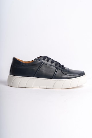 Mubiano Hakiki Deri Erkek Spor Ayakkabı & Sneaker Lacivert -mbkry650-lcv Lacivert