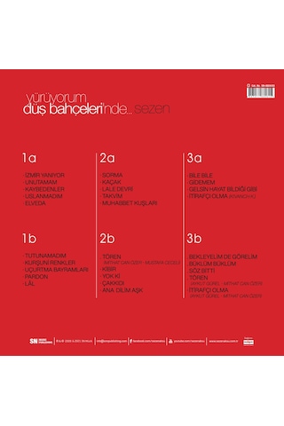 Sezen Aksu - Yürüyorum Düş Bahçelerinde 3 Plak