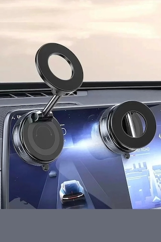 Lopard K007 Pro 360 Dönebilen Vakumlu Manyetik Katlanır Magsafe Araç Ev Ofis Pürüzsüz Zeminler Tutuc