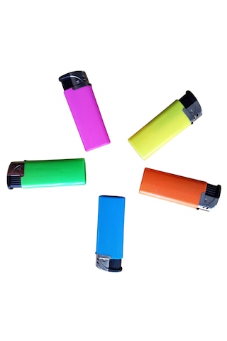 5 Adet Manyetolü Çakmak Çok Renkli