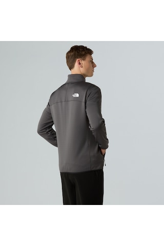 The North Face M Crest Fz Erkek Polar-30478 Gri