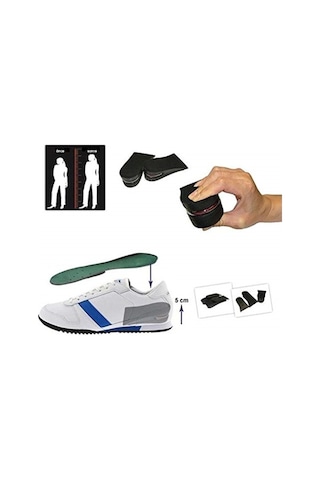 Hava Yastıklı Tabanlık 5 CM Boy Uzatıcı Tabanlık