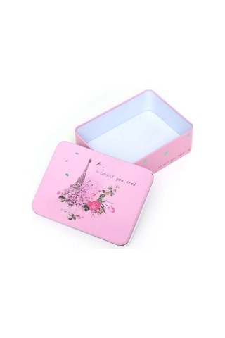 Dikdörtgen Kutu Hediye Kutusu Sevgililer Günü Hediye Kutusu Love İs All You Need Pembe 6 Lı