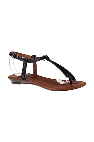 Fox Shoes Siyah Kadın Sandalet B548393509