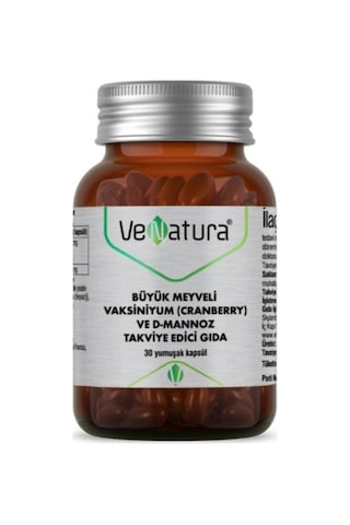 Venatura Cranberry & D-Mannoz 30 Kapsül