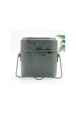 Ranyeek Alüminyum Geleneksel Alman Tarzı Dışarıda Kullanımlı Çok Amaçlı Kamp Mutfak Seti: Yemek Kutusu Ve Su Kavanozu Boya Yok, Ham Renk Diğer