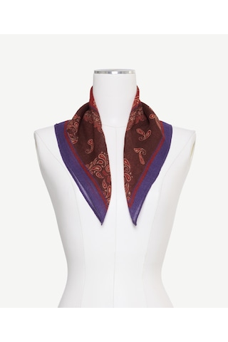 Yargıcı Paisley Desenli Fular 26kksl1020x 320 Çok Renkli