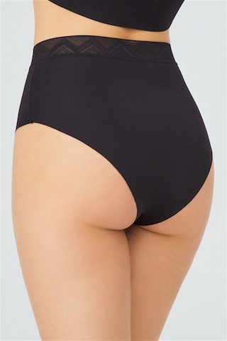 Cottonhill Basic Yüksek Bel Lazer Kesim Bikini Külot 3'lü Paket - 3 Çok Renkli 4 Çok Renkli