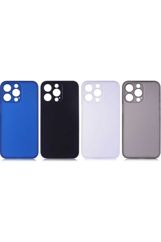 Apple Uyumlu iPhone 13 Pro Max Kilif Zore 1.Kalite Pp Kapak-Siyah 523829911
