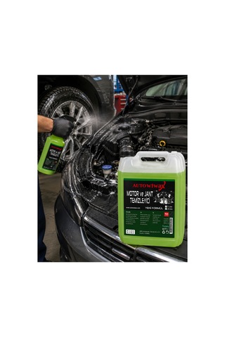 Auto Wiwax Profesyonel 5 Litre Motor Temizleyici Ve Jant Temizleyici Güçlü Yağ Sökücü