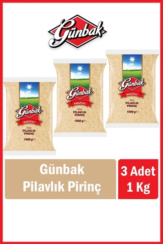 Pilavlık Pirinç 1 Kg X 3 Adet