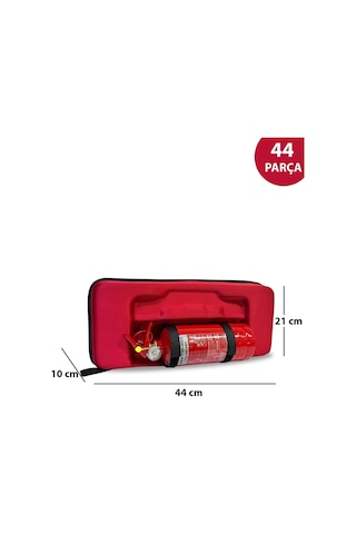Eva Trafik Ve İlk Yardım Seti Lüx - Tüvtürk Uyumlu Eva Trafik Seti Tüp 4 Yıl Garantili