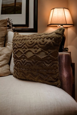 Bohem 4'lü Dekoratif Yastık Kılıfı Kırlent Kılıfı 43x43 Cm Kahverengi Geometrik Dsn Kahverengi