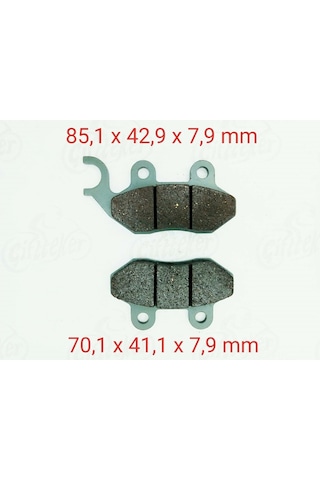 Disk Balata Ön Organik Orbıt50, Fıddle2, Fıddle3, Orbıt2, X-pro Disk Balata Ön Organik Orbıt50, Fıddle2, Fıddle3, Orbıt2, X-pro