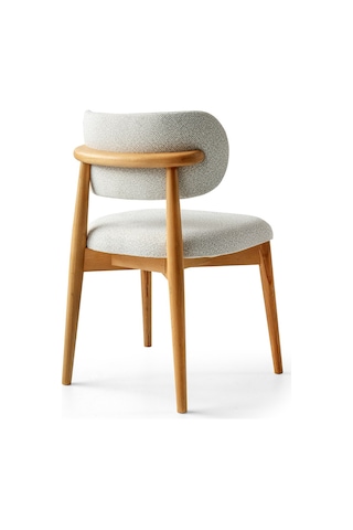 Alya Ahşap Sandalye 6 Adet Kum Beji