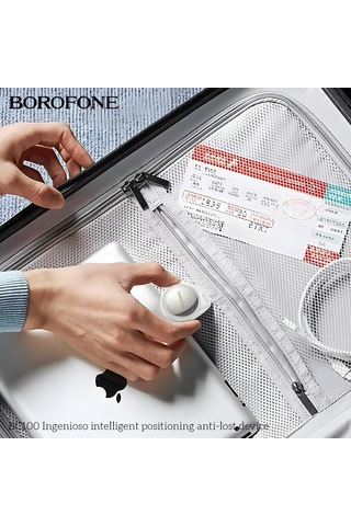 Lexroo Borofone Tag Akıllı , Aple Find My İle Uyumlu, Anahtar, Çanta, Evcil Hayvan Standart