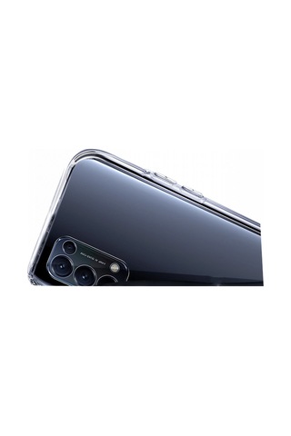 FitCase Oppo Reno 5 Pro 5G Kılıf Kamera Korumalı Silikon Şeffaf Arka Kapak