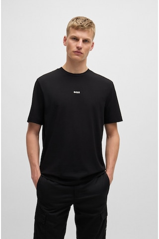 Hugo Boss Erkek T-shırt 50473278-001 50473278-001 Siyah Siyah