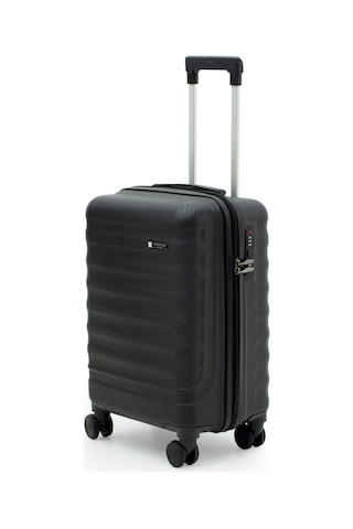Babil Lüx Abs Küçük Boy Valiz 55 Cm Siyah