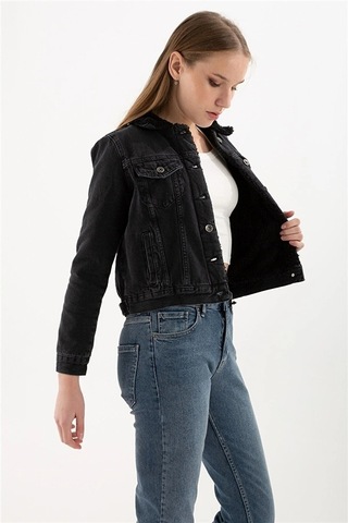 Fashion Frends Fashion Friends Kadın Jean Mont Kadın Jean Mont Siyah Xs